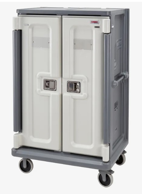 Cambro  20 Tray Meal Delivery Cart 15x20 Granite/cream. Drop Ship Only