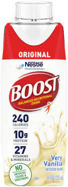 66110 Boost Glucose Control Very Vanilla 8oz 24/cs Cs